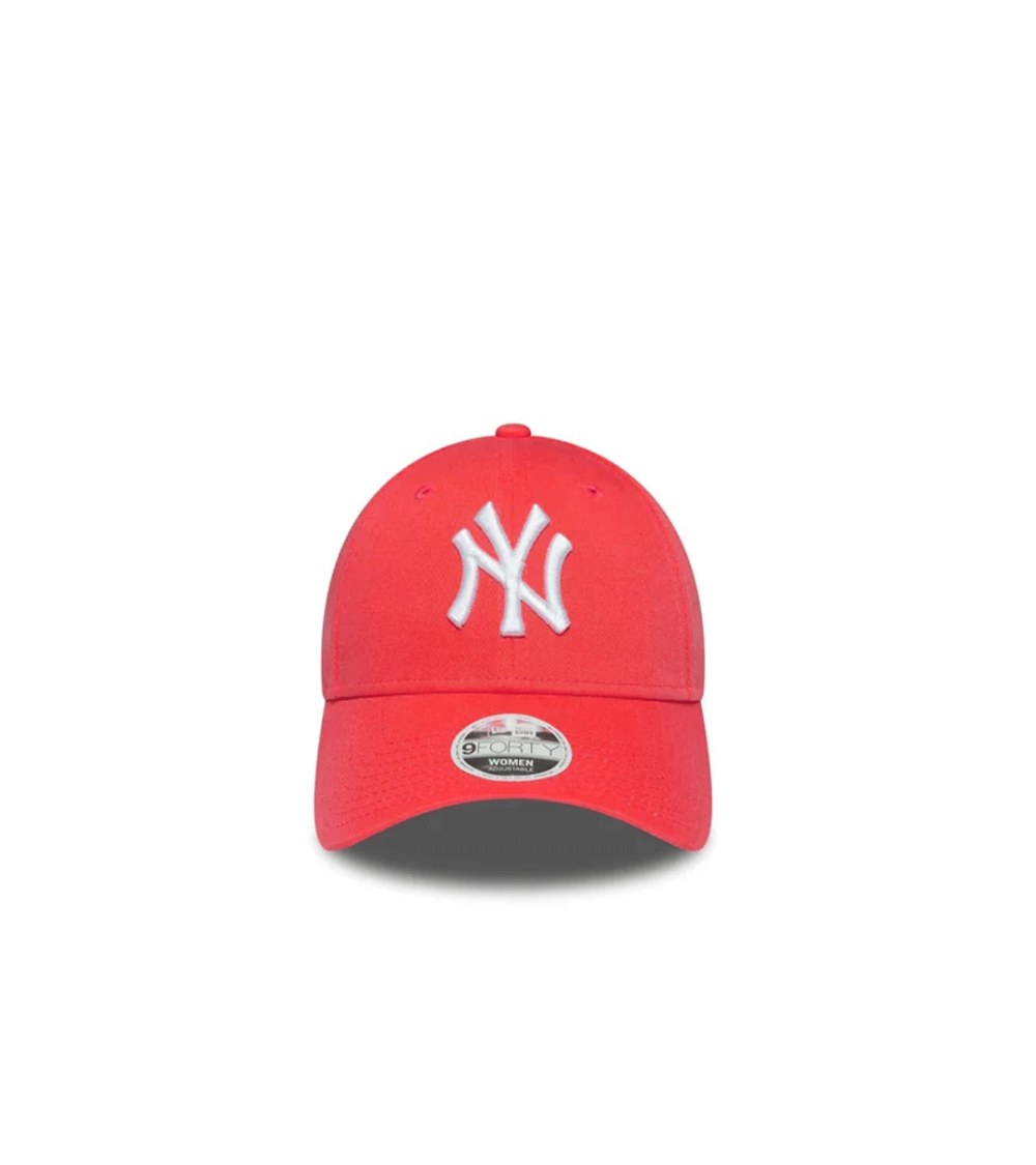 CAP NEW ERA 9FORTY LEAGUE ESSENTIALS NY YANKEES ORANGE WOMEN