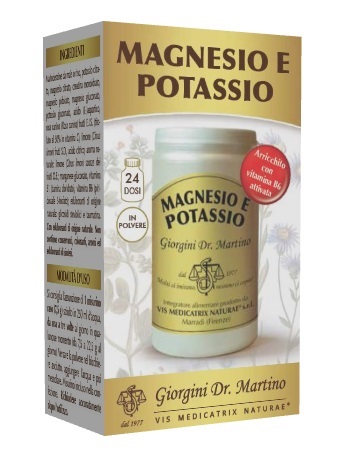 MAGNESIO E POTASSIO POLV 180 G