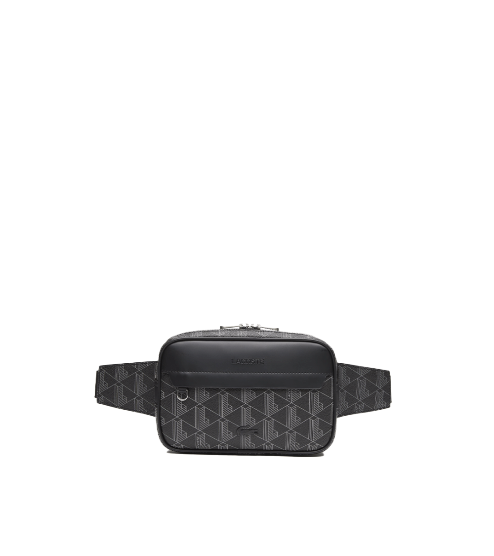 CROSSBODY LACOSTE MAROQUINERIE BLACK UNISEX