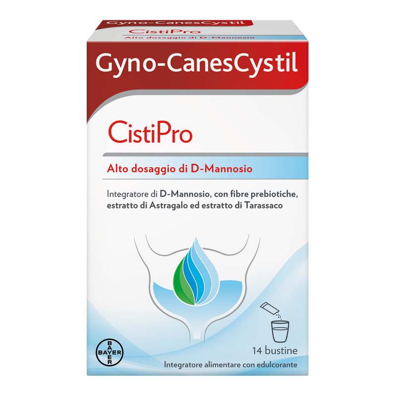 GYNO-CANESCYSTIL INTEGRATORE CON D-MANNOSIO 14 BUSTINE
