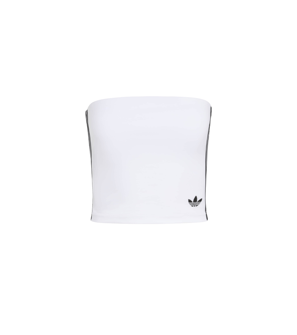 TOP ADIDAS A STRISCE WHITE WOMEN
