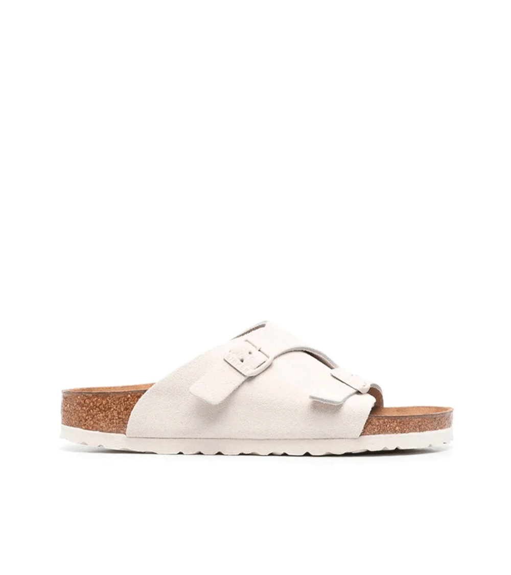 SANDALS BIRKENSTOCK ZURICH WHITE UNISEX