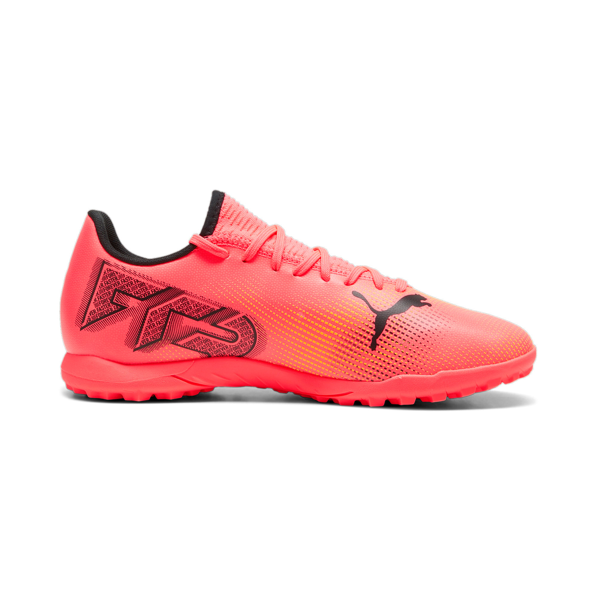 PUMA FUTURE 7 PLAY TT SUNSET GLOW/BLACK/SUN STREAM DA UOMO