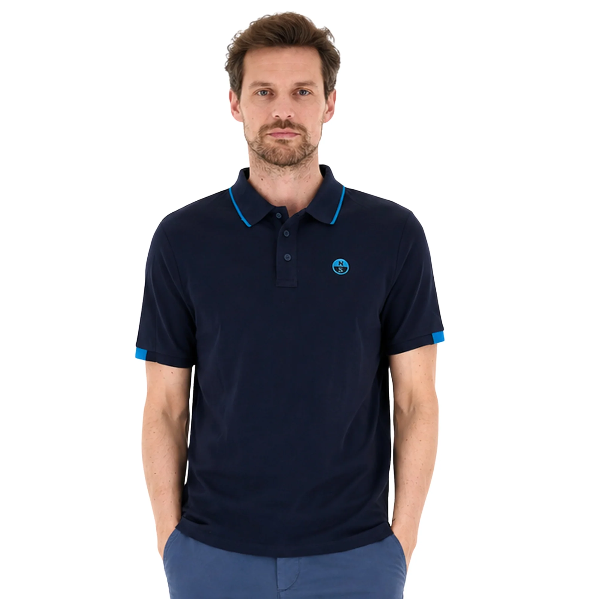 NORTH SAILS POLO MANICHE CORTE