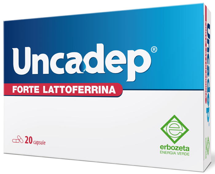 ERBOZETA UNCADEP FORTE LATTOFERRINA 20 CAPSULE