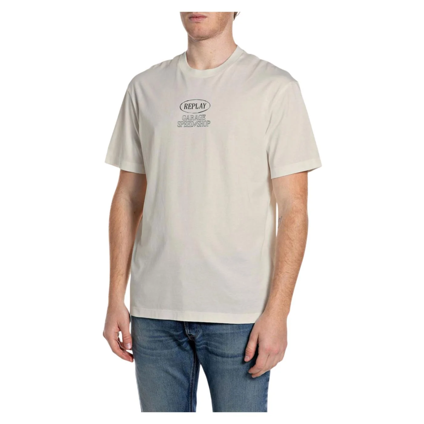 REPLAY T-SHIRT CON STAMPA