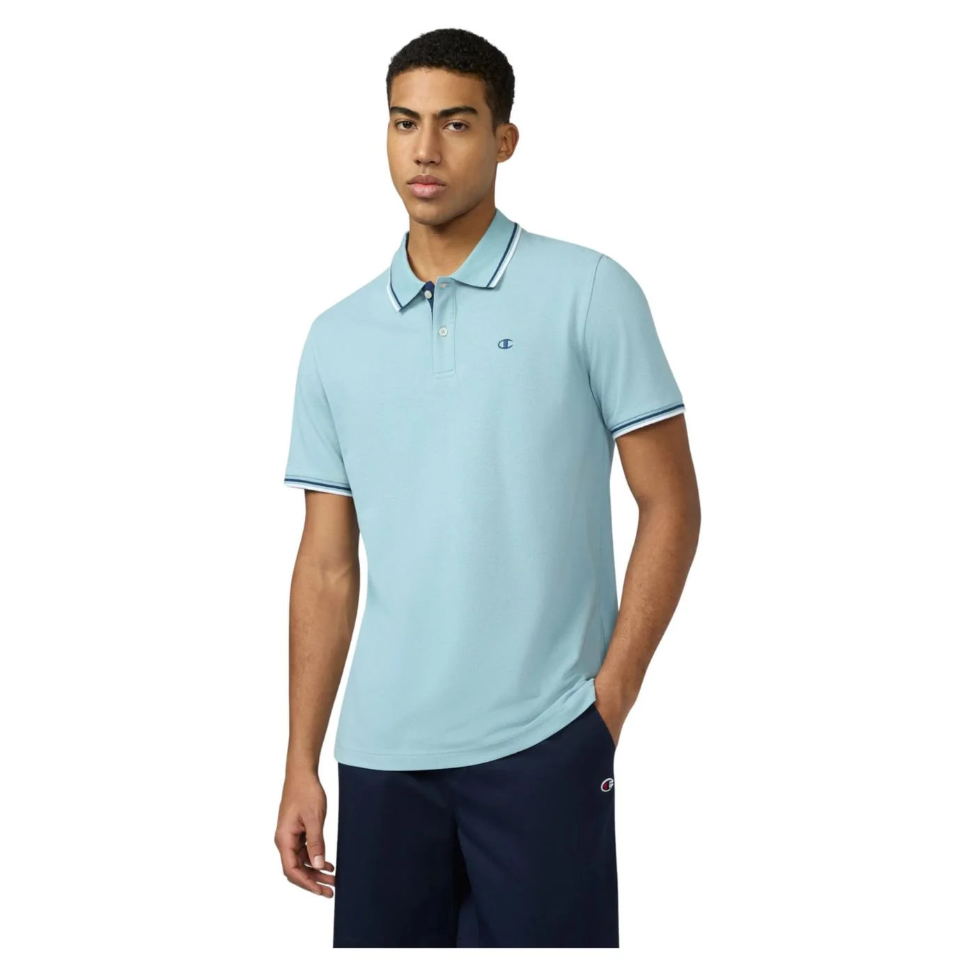 CHAMPION M POLO SHORT SLEEVE — Animasportiva