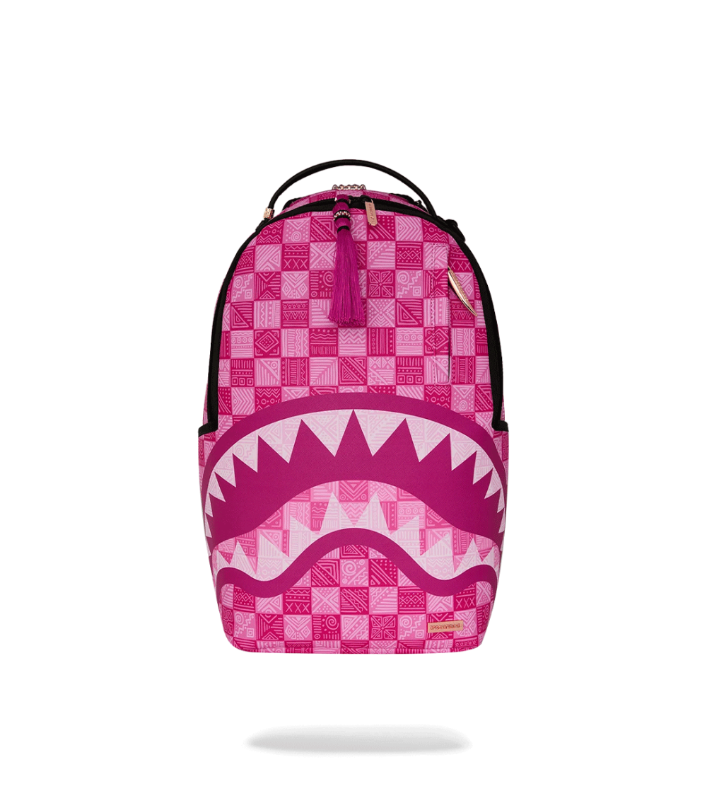 ZAINO SPRAYGROUND NEW AI PATTERN ROSA UNISEX