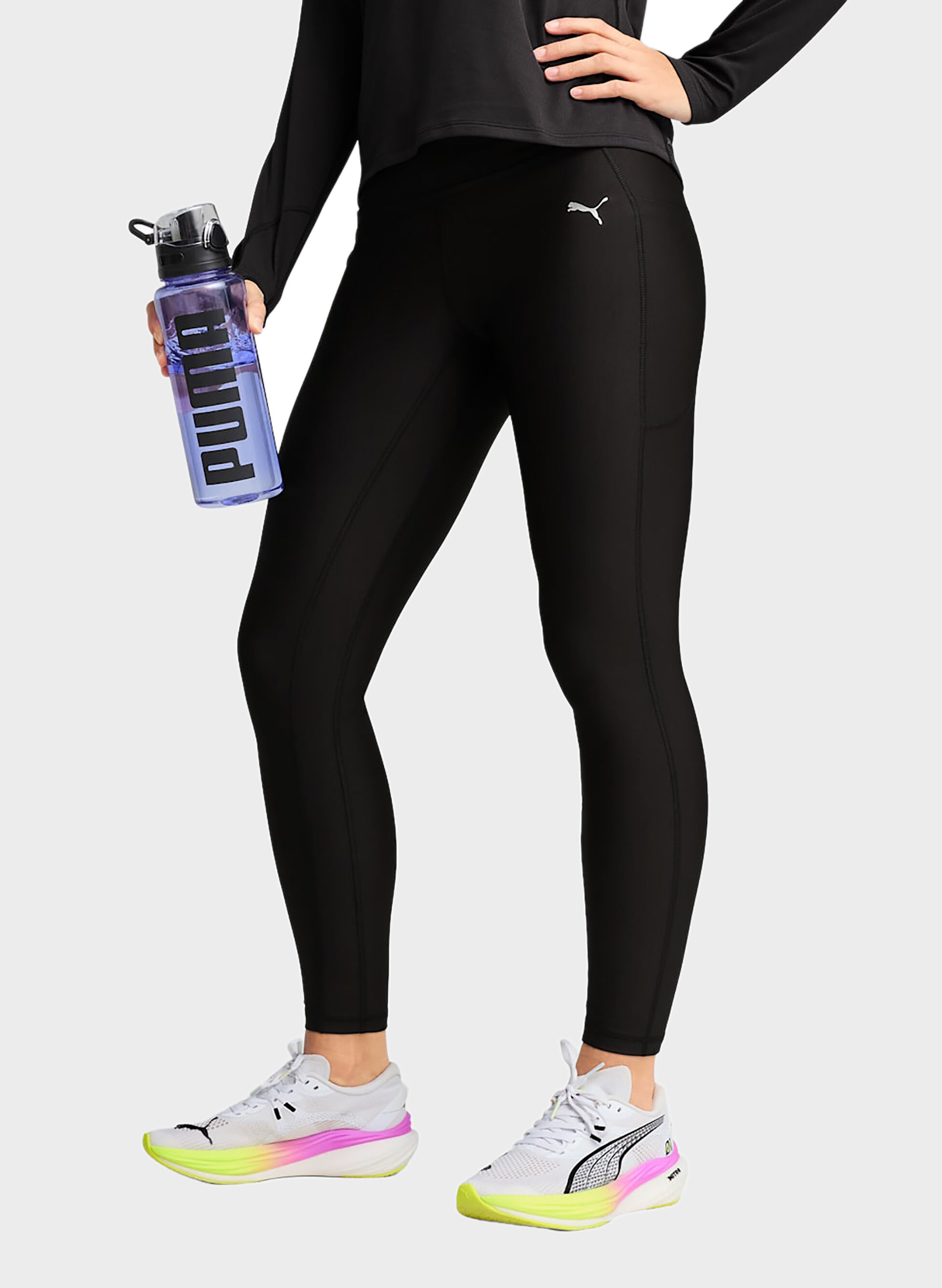 LEGGINGS RUN VELOCITY BLK
