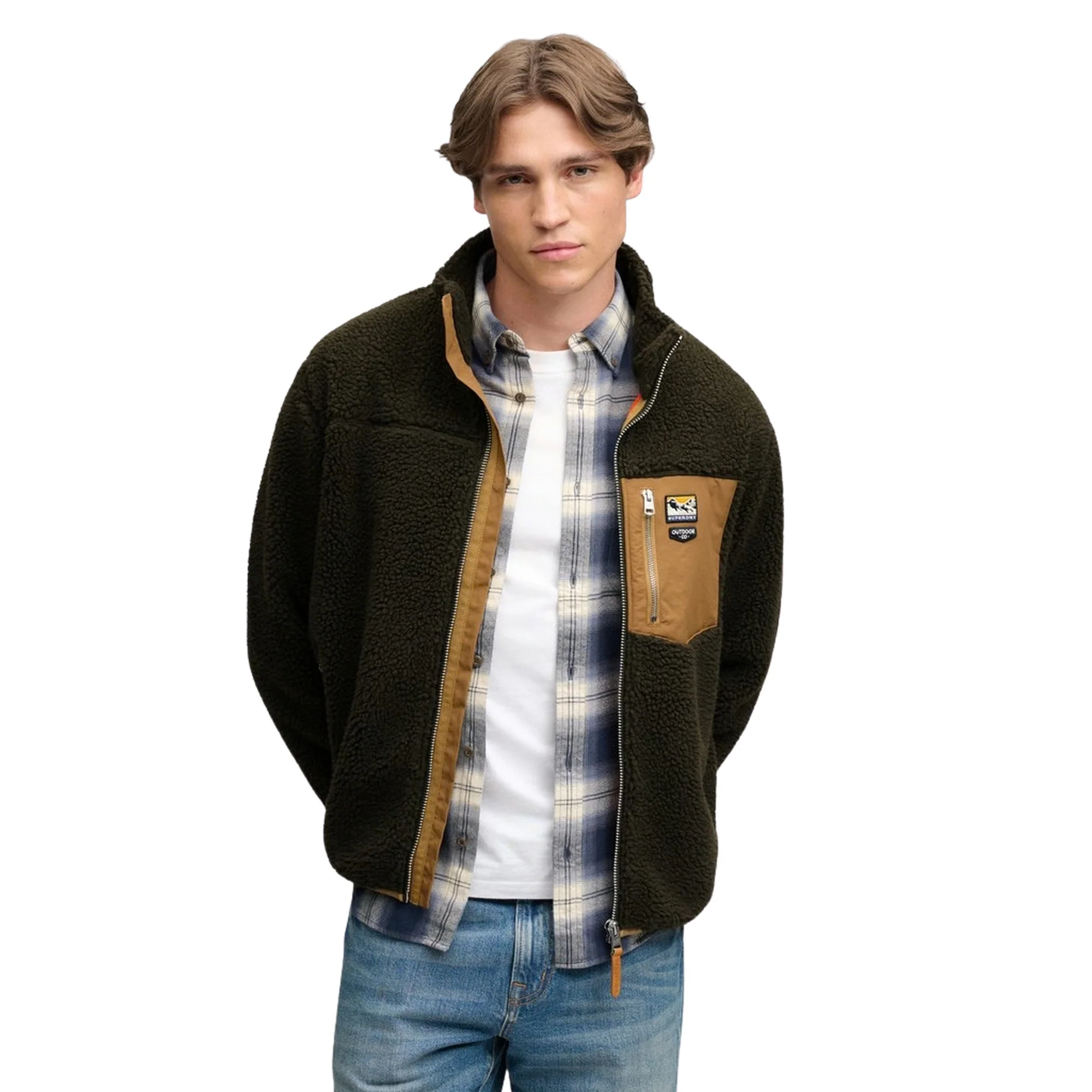 SUPERDRY MOUNTAIN FULL ZIP FLEECE