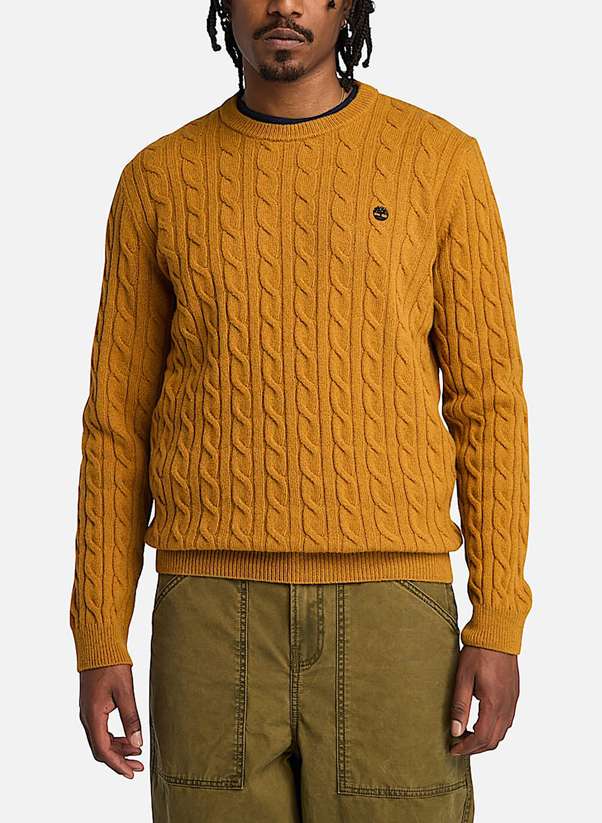 MAGLIONE GIROCOLLO A TRECCE PHILLIPS BROOK