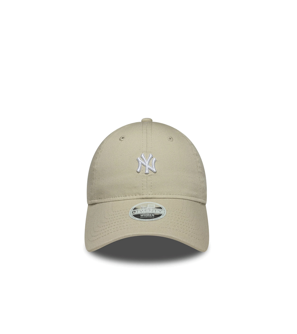 CAP NEW ERA 9FORTY NY MLB WASHED MINI BEIGE WOMEN
