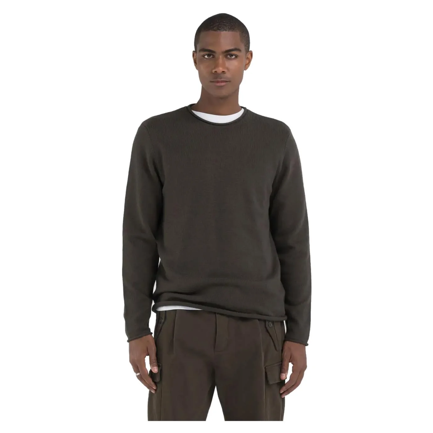 REPLAY PULLOVER GIROCOLLO — Animasportiva