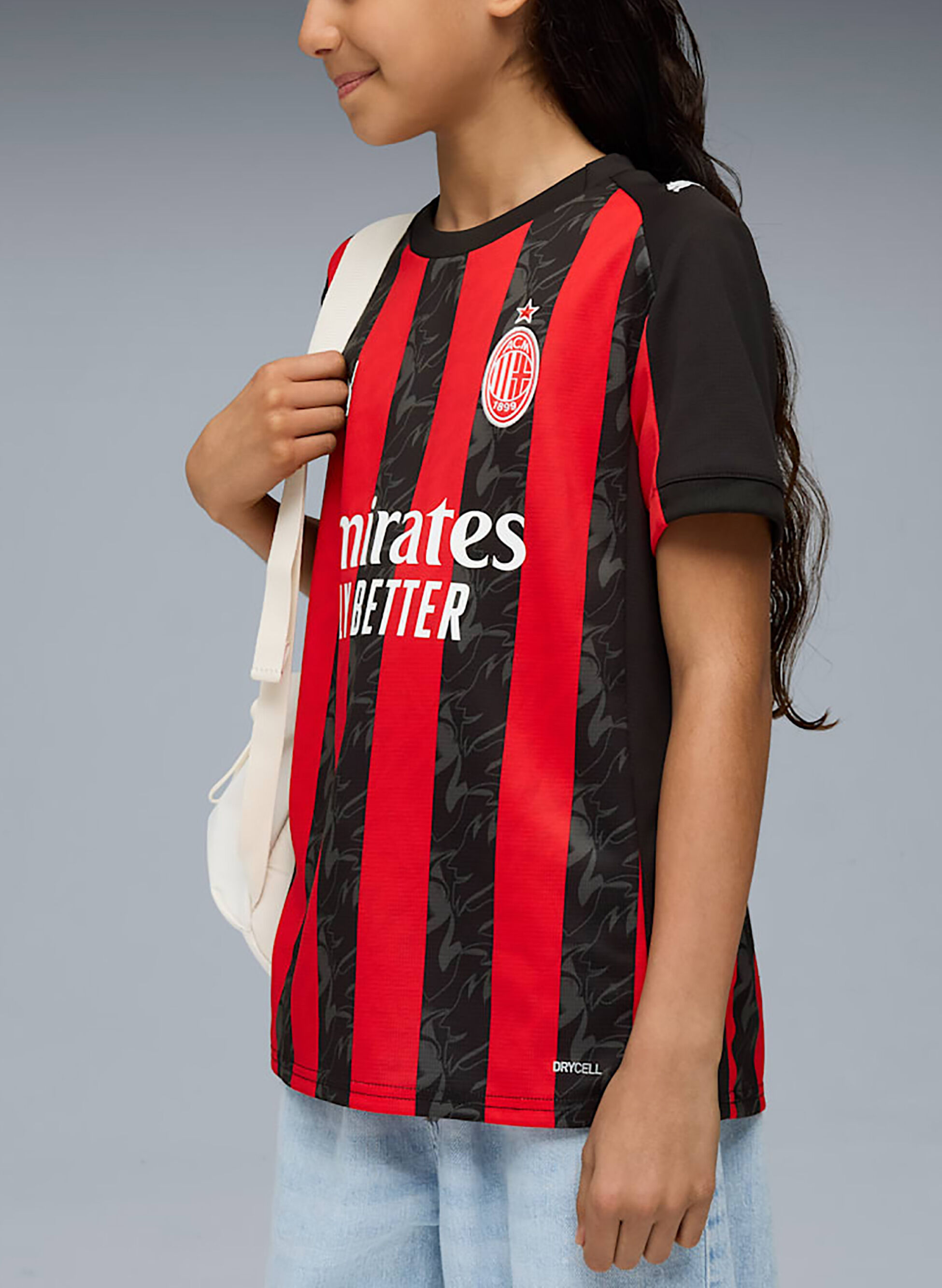 MAGLIA AC MILAN HOME 2025-26 RAGAZZO