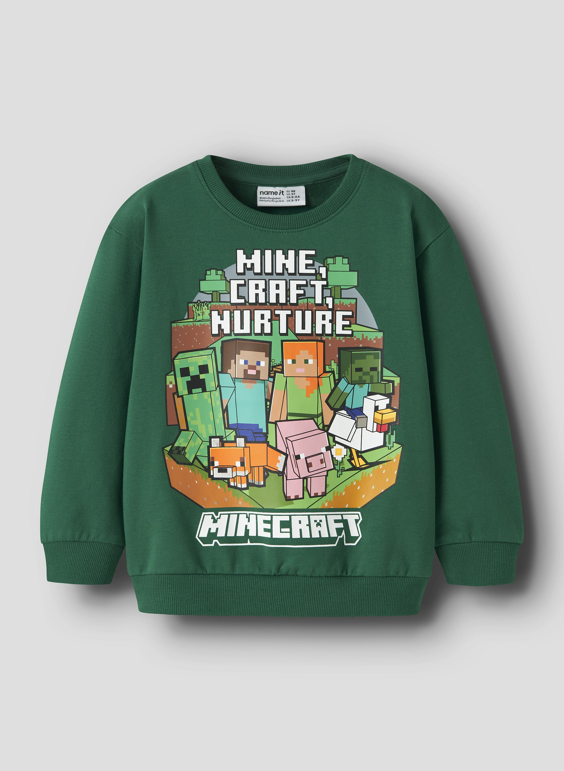 FELPA SOREN STAMPA MINECRAFT BAMBINO