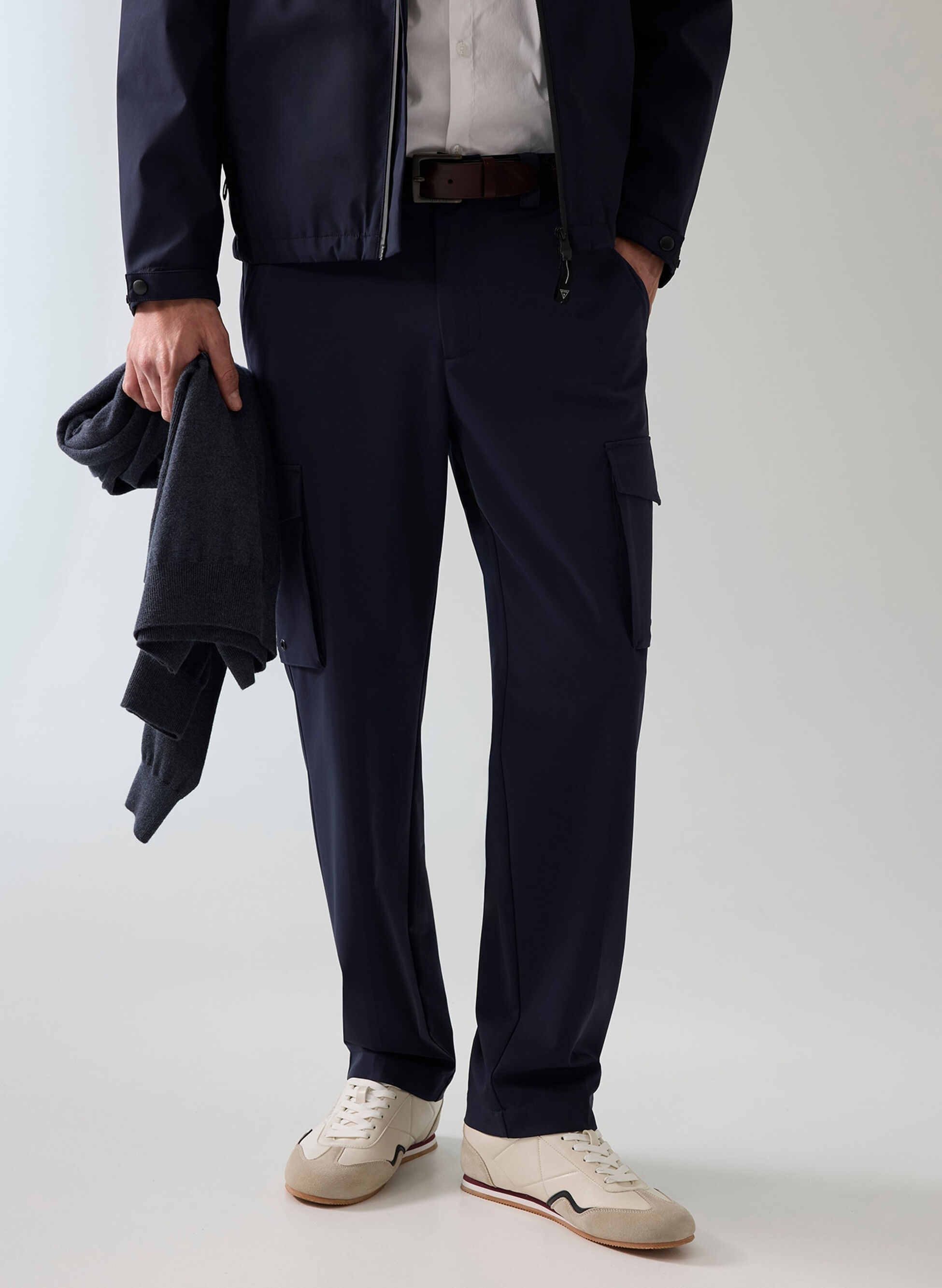 PANTALONE CARGO IN NYLON