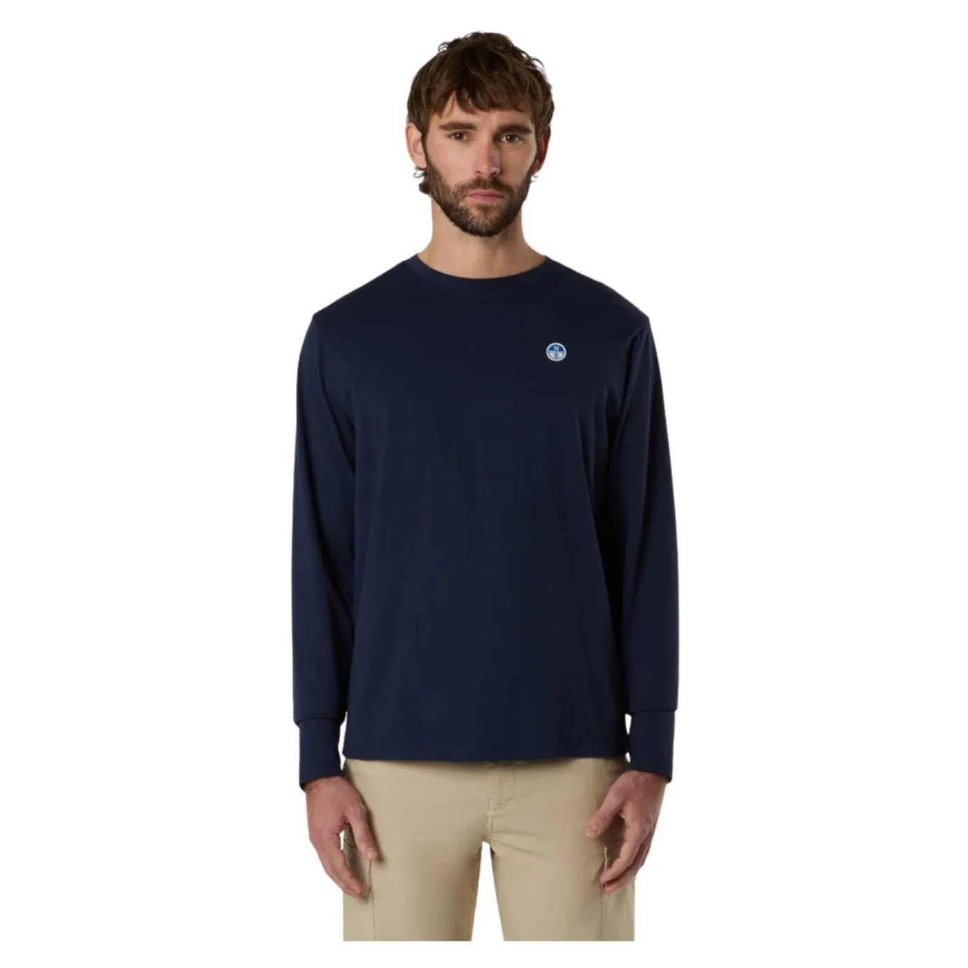 NORTH SAILS T-SHIRT LS BASIC BOLLO