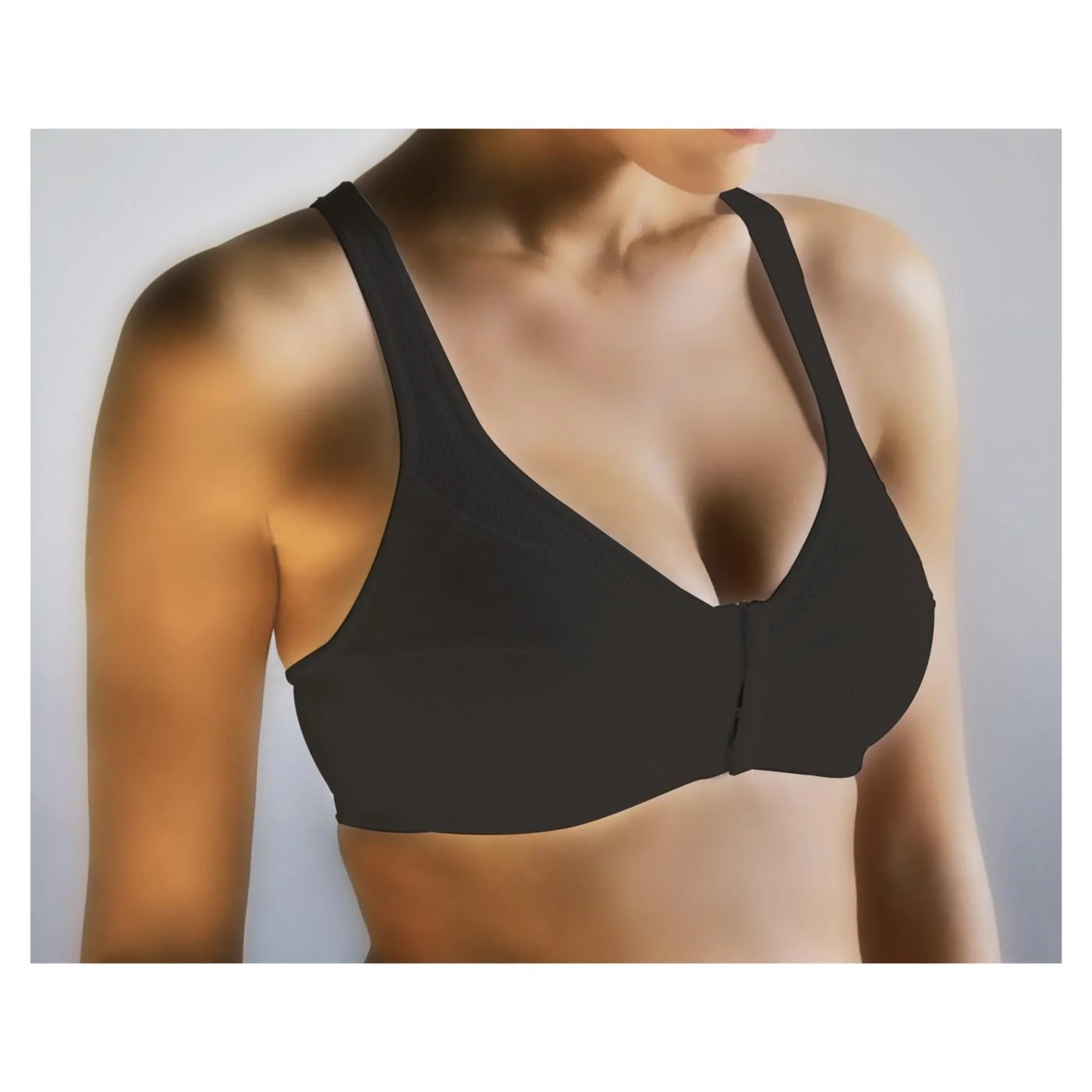 OGLAM BRA OPEN BLACK