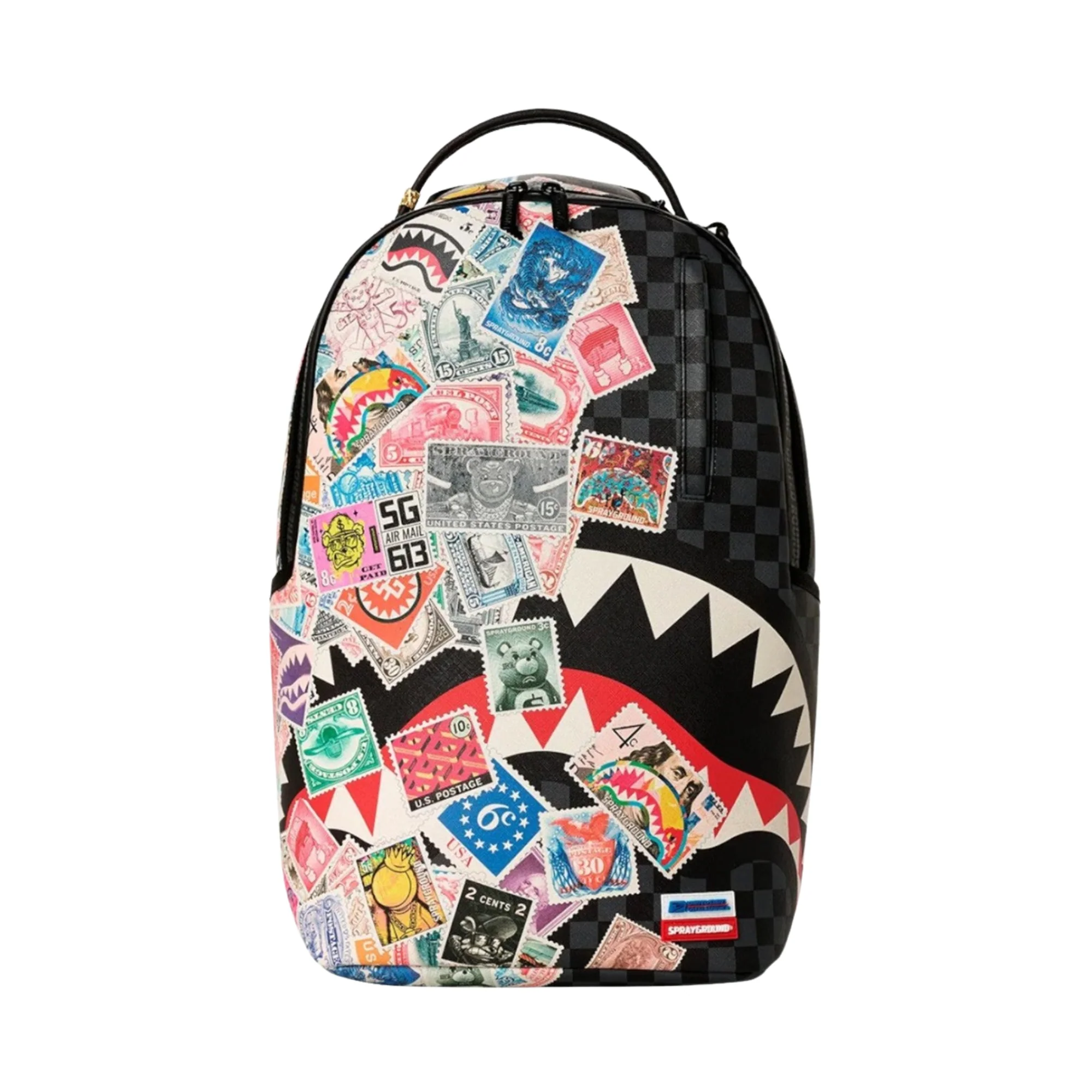 SPRAYGROUND USPS HALF STAMPS BACKPACK
