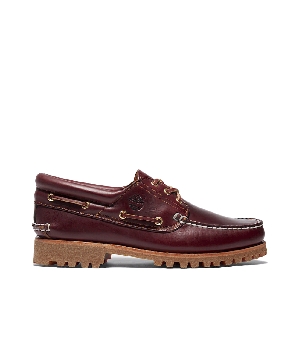 LOAFERS TIMBERLAND AUTHENTIC 3-EYE LUG BORDEAUX MEN
