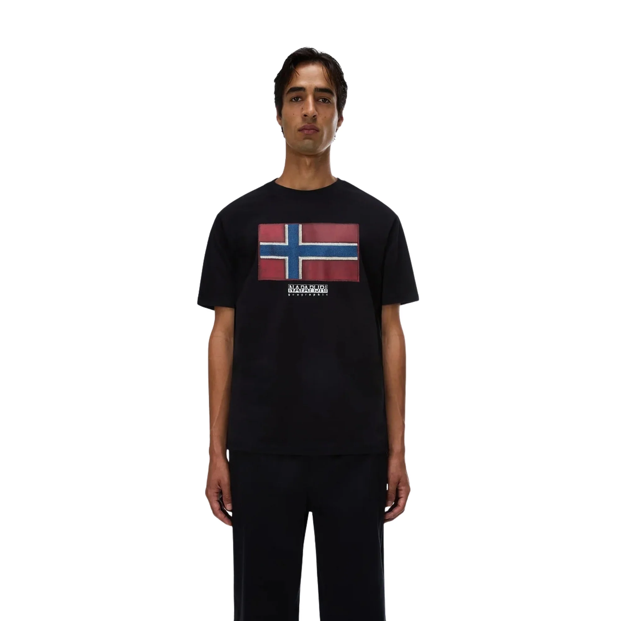 NAPAPIJRI S-FLAG TIKI SHORT SLEEVES — Animasportiva