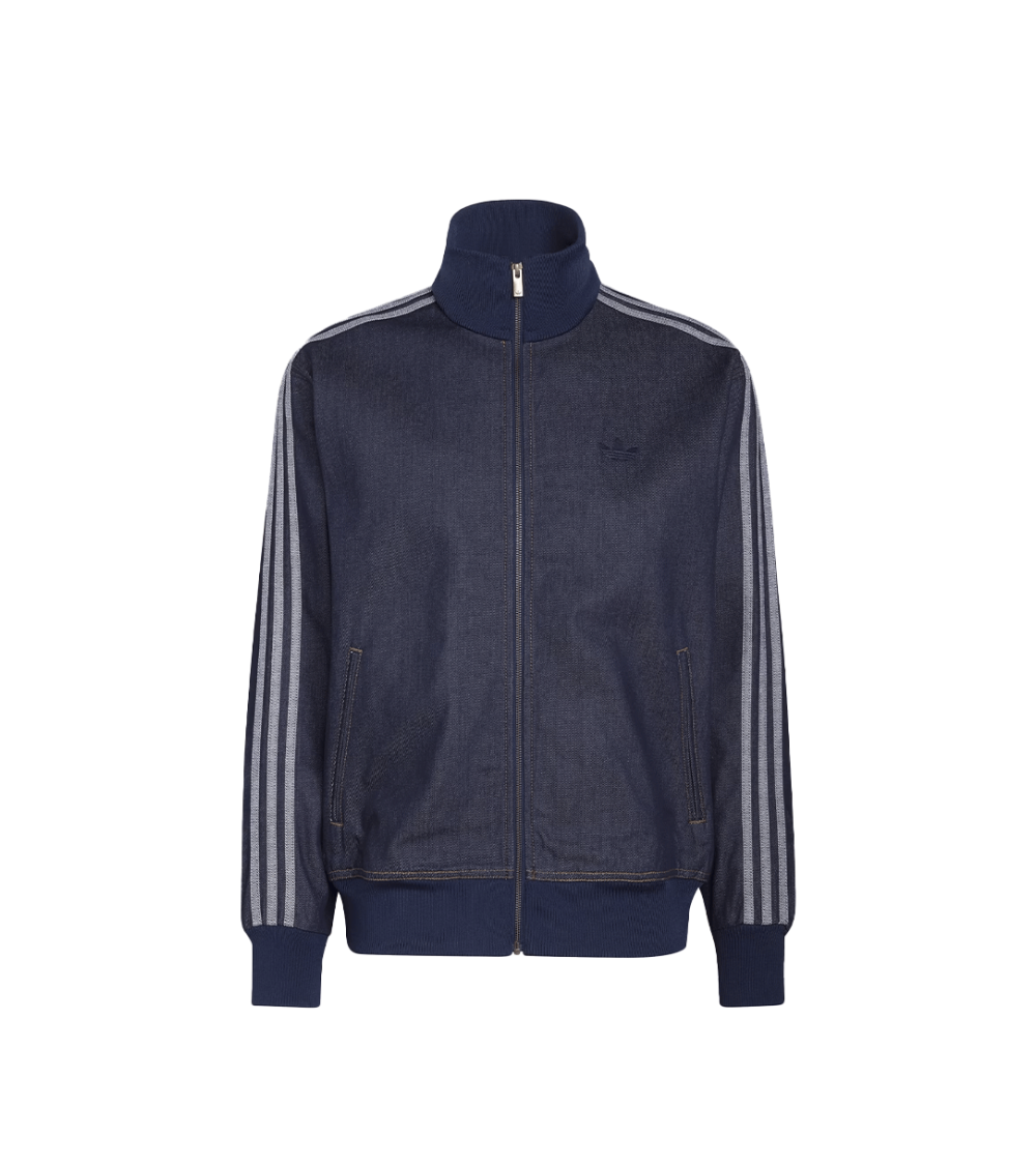 JACKET ADIDAS FIREBIRD ADICOLOR RAW DENIM BLUE MAN