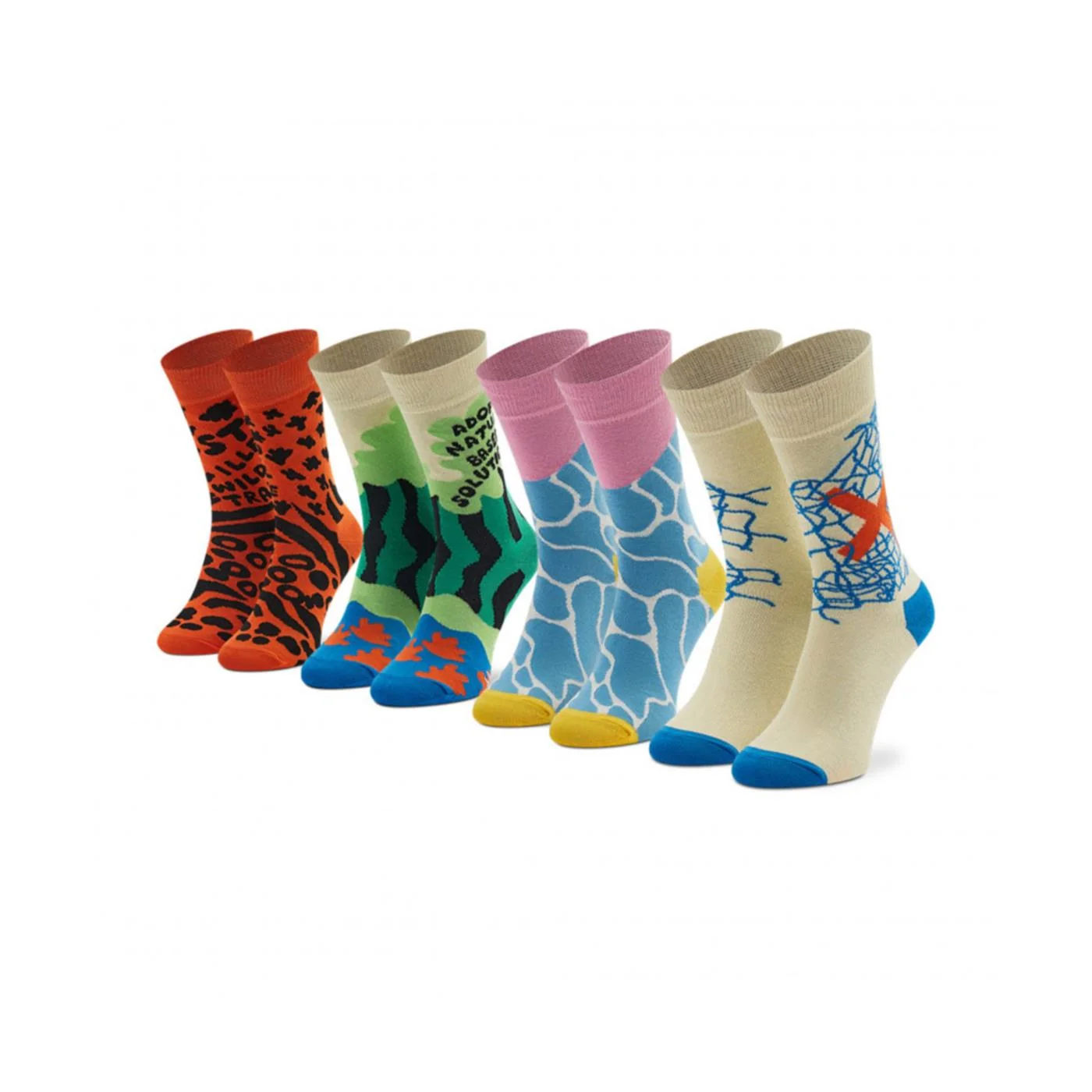 HAPPY SOCKS WWF 4-PACK GIFT SET