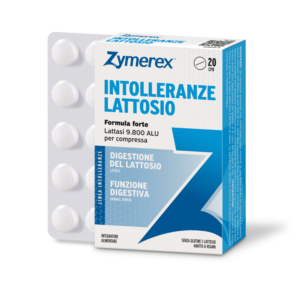 ZYMEREX INTOLLERANZE LATTOSIO 20 COMPRESSE