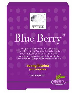 BLUE BERRY INTEGRATORE FUNZIONE VISIVA 120 COMPRESSE