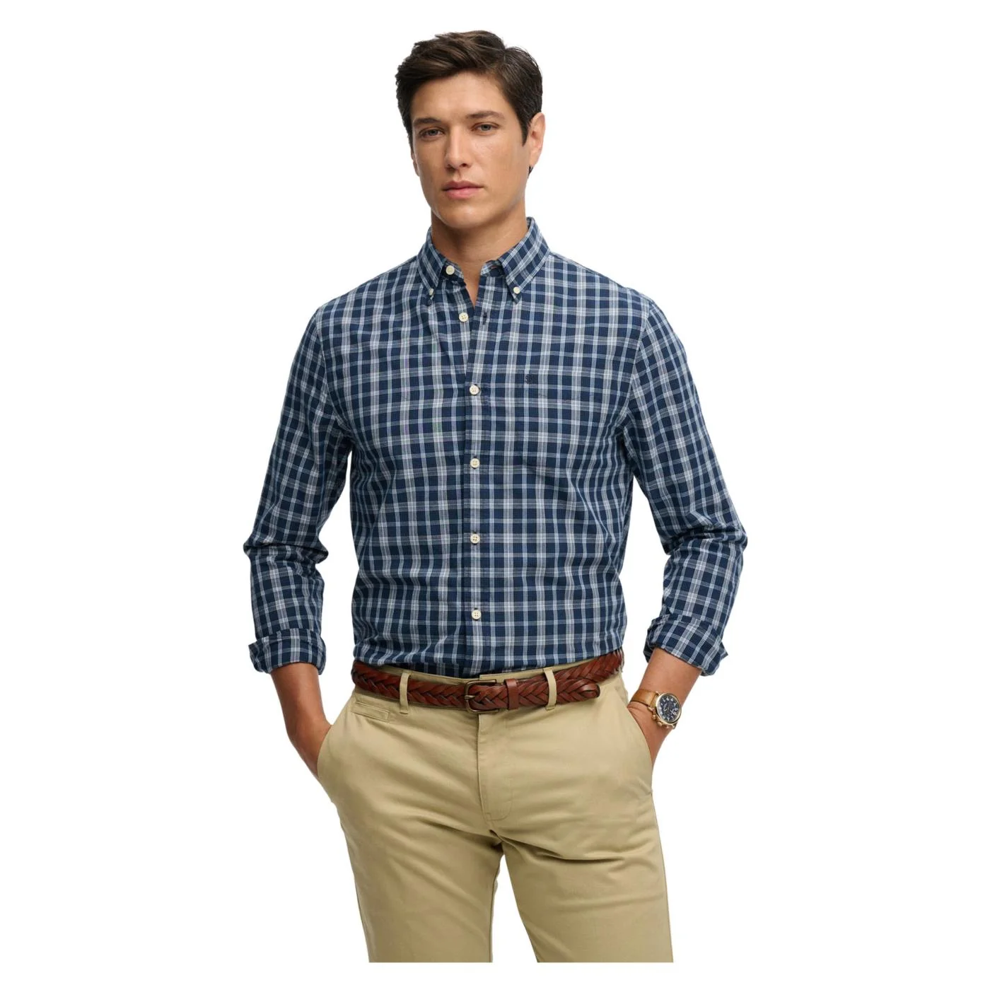 SUPERDRY PREPPY POPLIN LS SHIRT — Animasportiva