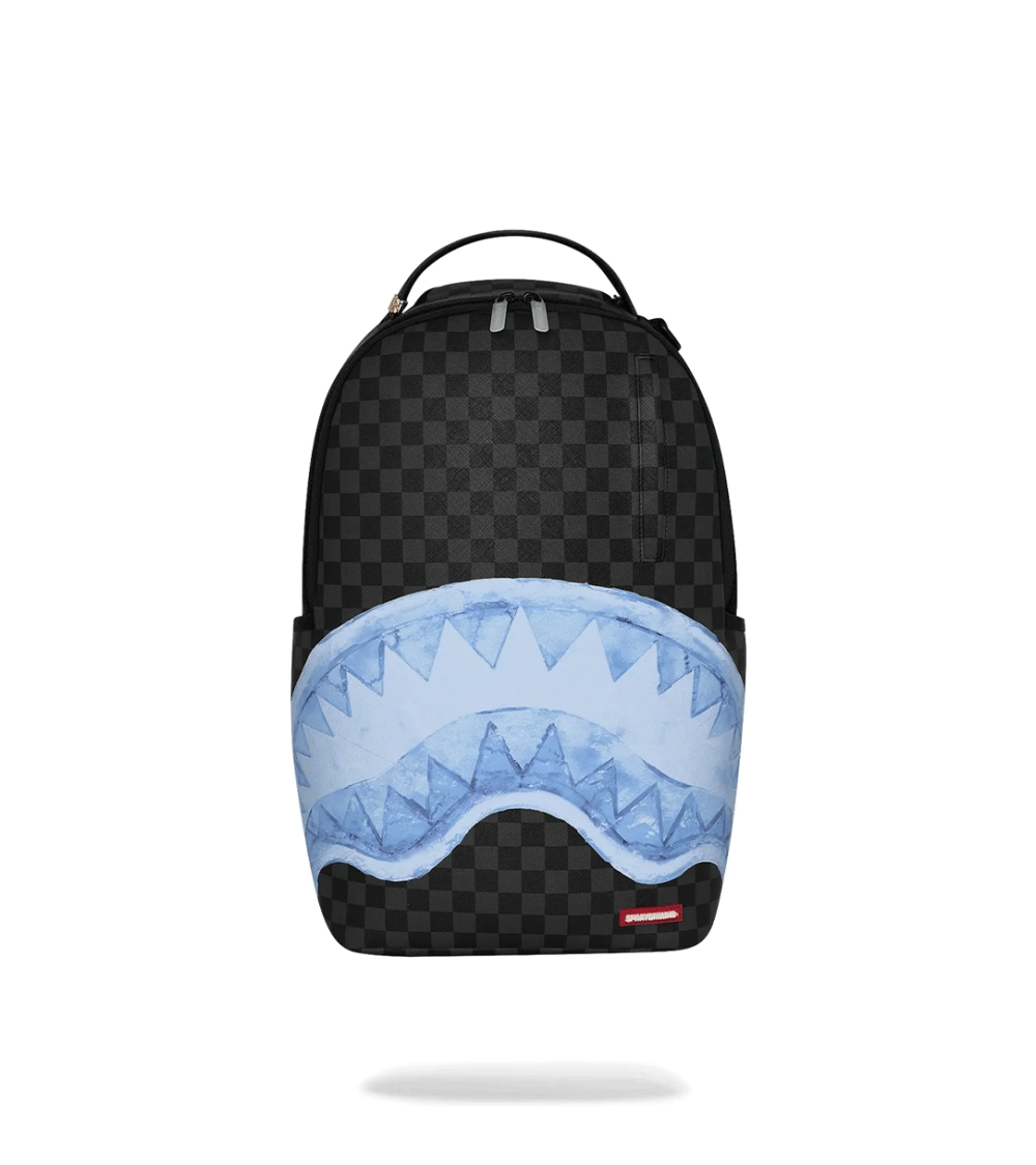 BACKPACK SPRAYGROUND SHARKS ON ICEBERG BLACK UNISEX