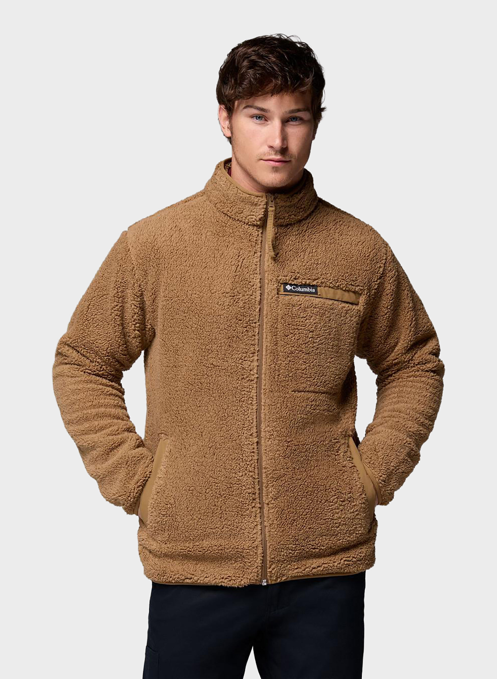 GIUBBOTTO SHERPA FULL ZIP RUGGED — Sport85