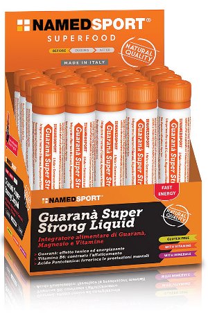 NAMED SPORT GUARANÀ SUPER STRONG LIQUID INTEGRATORE ENERGIZZANTE 1 FIALA
