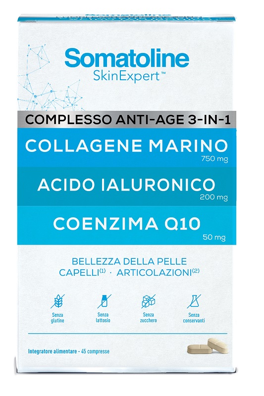 SOMATOLINE COMPLESSO ANTI AGE 3IN1 45 COMPRESSE