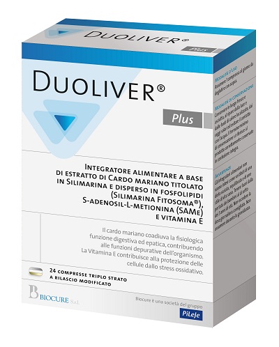 DUOLIVER PLUS INTEGRATORE 24 COMPRESSE