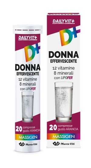 MASSIGEN DAILYVIT+ DONNA 20 COMPRESSE EFFERVESCENTI