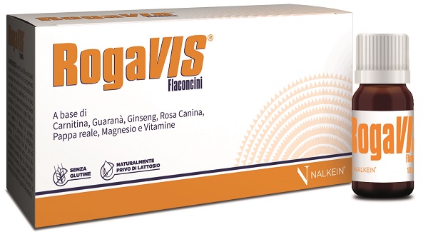 ROGAVIS 10 FLACONCINI 10ML - INTEGRATORE PER STANCHEZZA FISICA E MENTALE