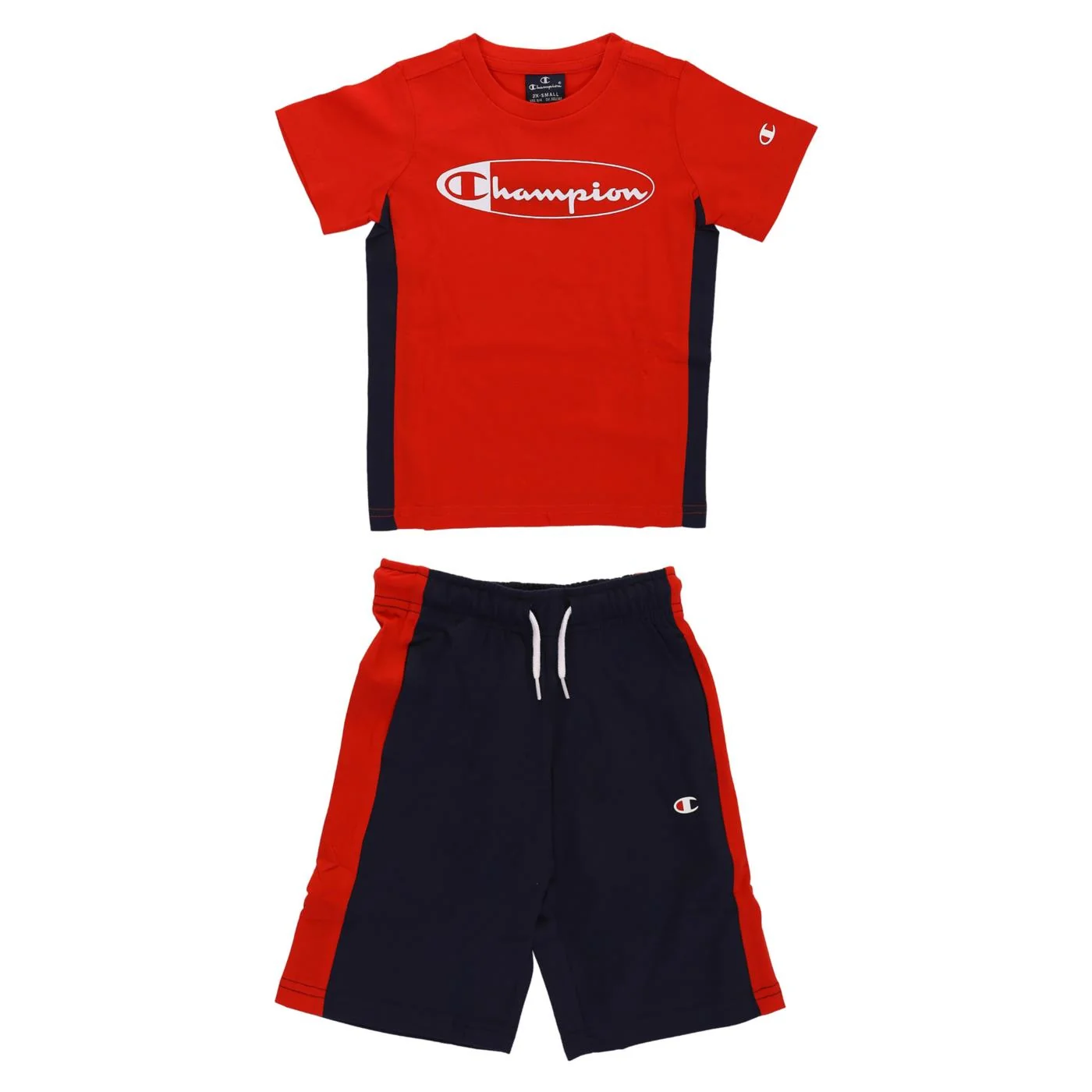 CHAMPION JR SET T-SHIRT+SHORTS — Animasportiva