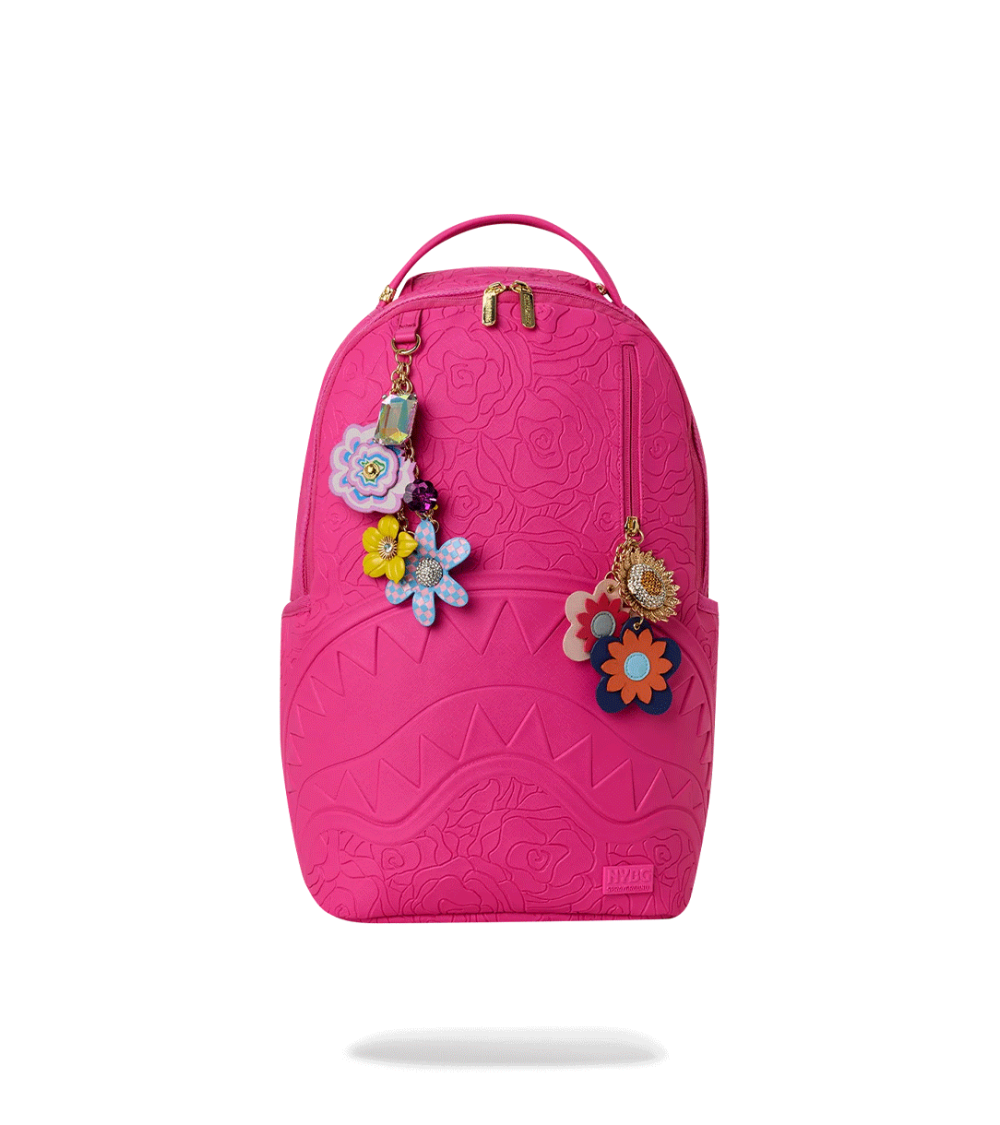 BACKPACK SPRAYGROUND NYBG BOTANICAL HANGING FLOWERS PINK UNISEX
