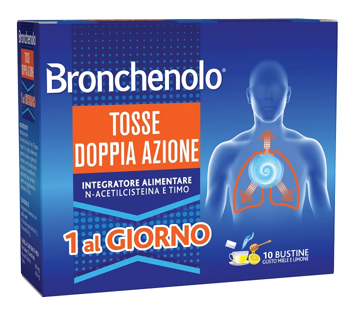 BRONCHENOLO TOSSE DOPP AZIONE 10 BUSTINE