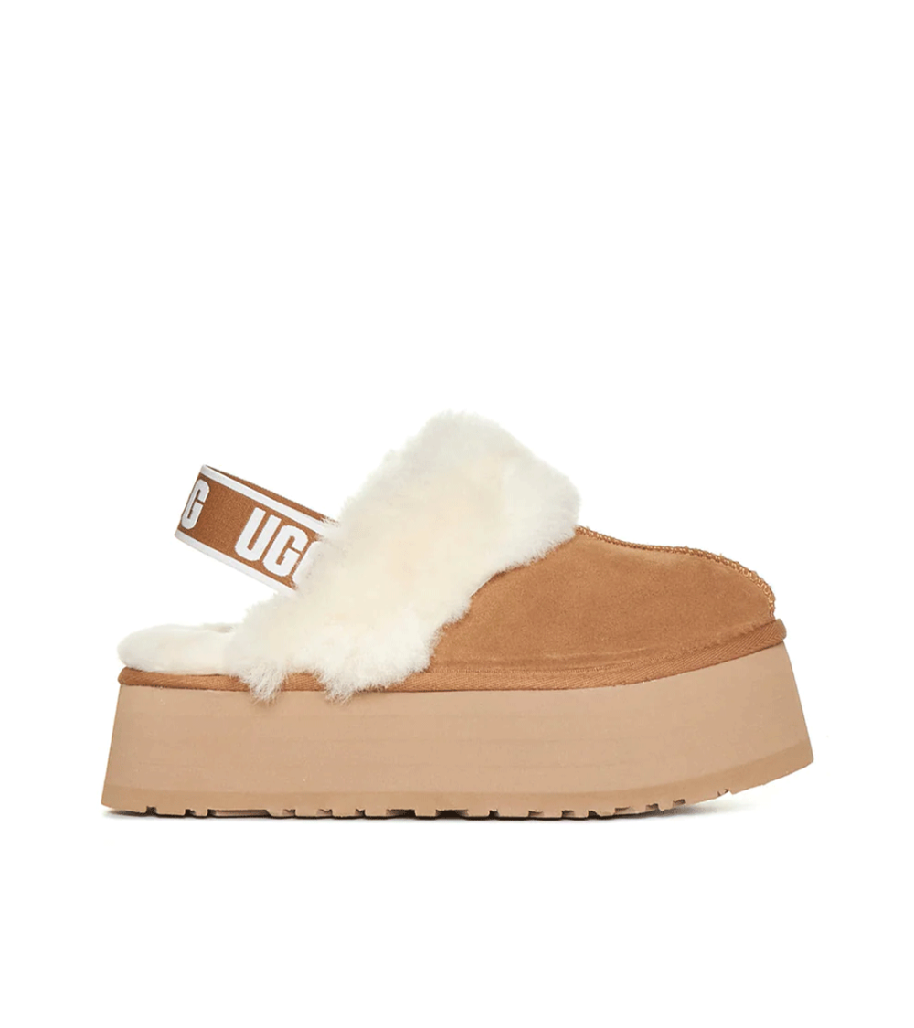 SABOT UGG FUNKETTE BEIGE WOMEN