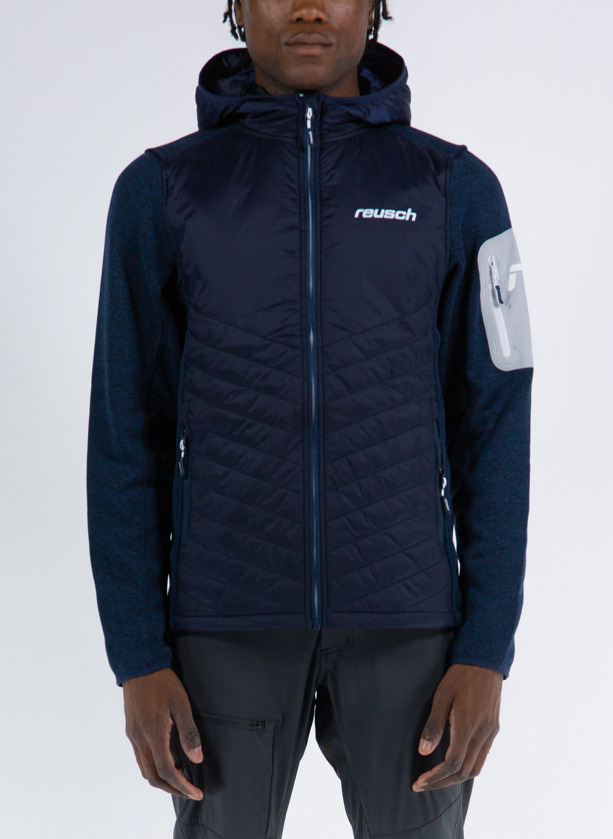 GIACCA HYBRIDTECH FULL ZIP