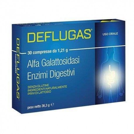 DEFLUGAS 30 COMPRESSE MASTICABILI