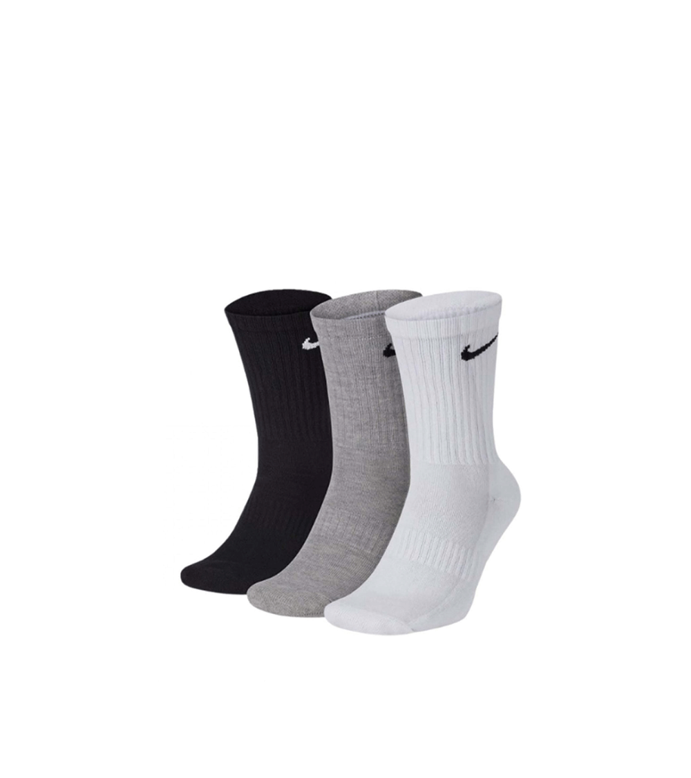 CALZE NIKE UNISEX EVERYDAY LIGHTWEIGHT BIANCO/NERO/GRIGIO UNISEX