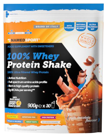NAMED 100% WHEY PROT SHAKE MILK CHOC