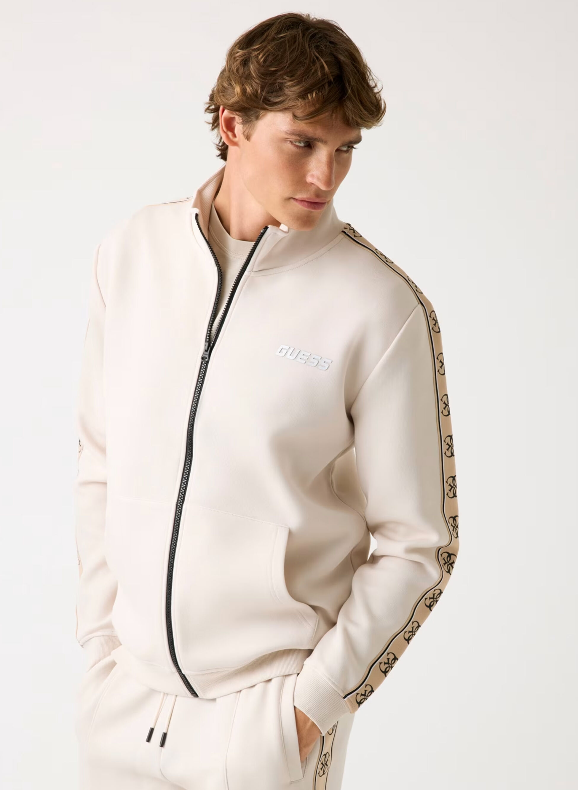 FELPA FULL ZIP ACTIVE 4G BANDINA