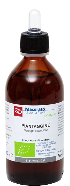 PIANTAGGINE TINTURA MADRE BIO 200 ML