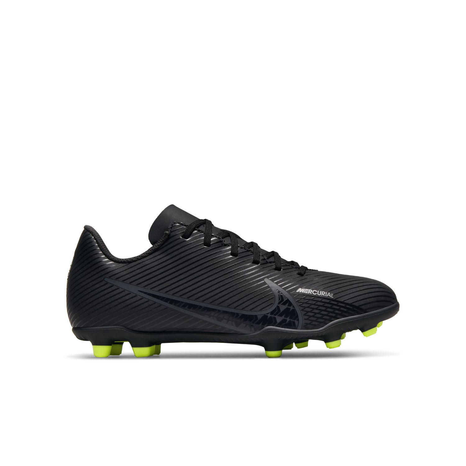 NIKE JR MERCURIAL VAPOR 15 CLUB FG/MG BLACK DA BAMBINO