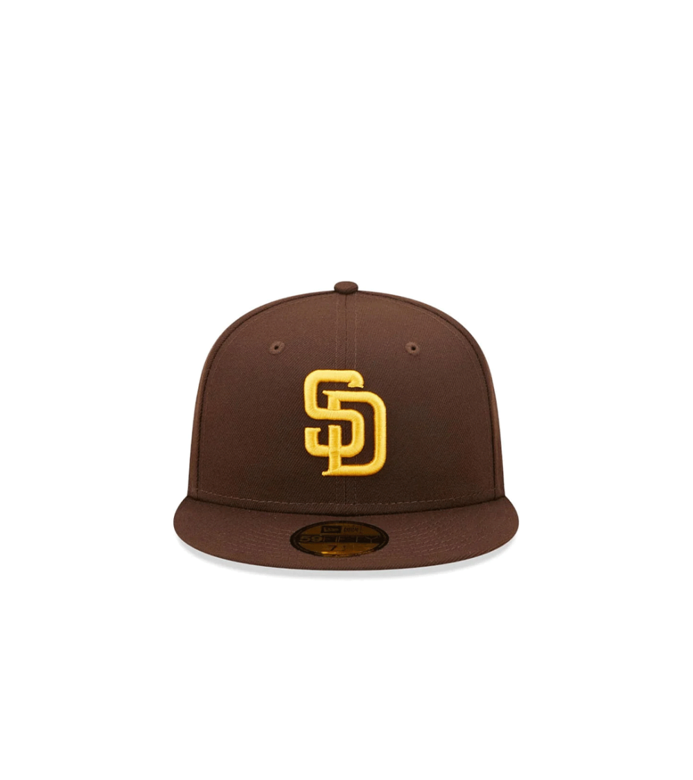 CAPPELLO NEW ERA 59FIFTY SAN DIEGO PADRES MARRONE UNISEX