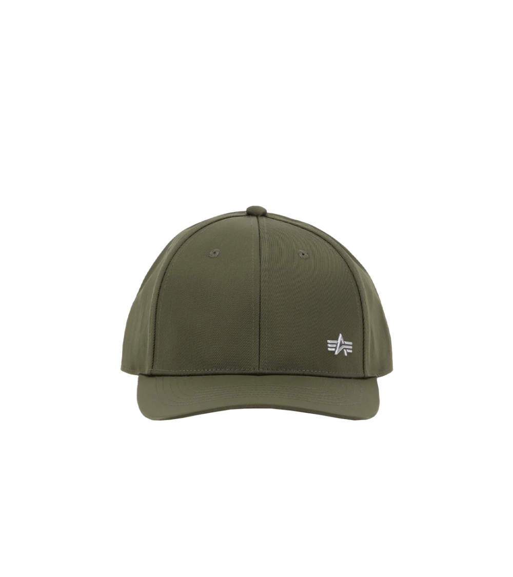 CAP ALPHA INDUSTRIES METAL LABEL GREEN UNISEX